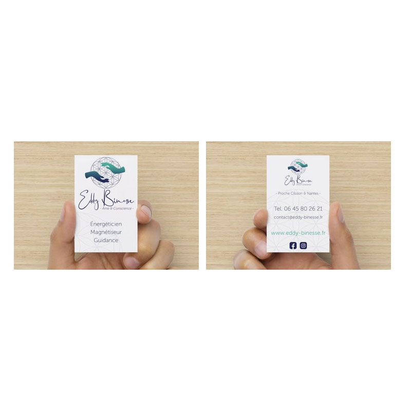 Eddy Binesse portfolio Pouty WebDesign carte visite