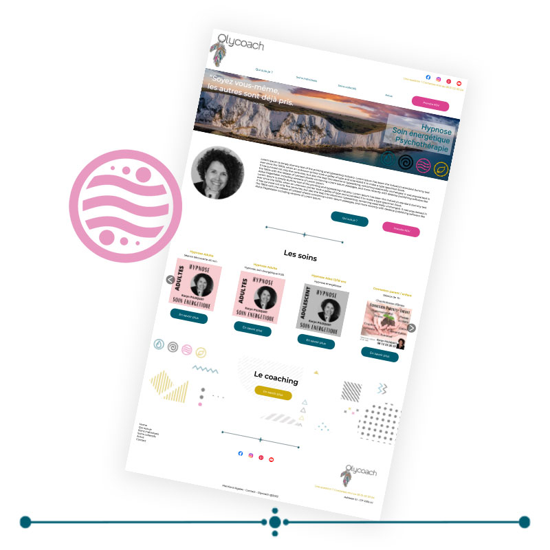 olycoach portfolio pouty webdesign webdesign